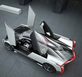 Illustration for article titled If Darth Vader had a car, it would be this killer Cadillac concept